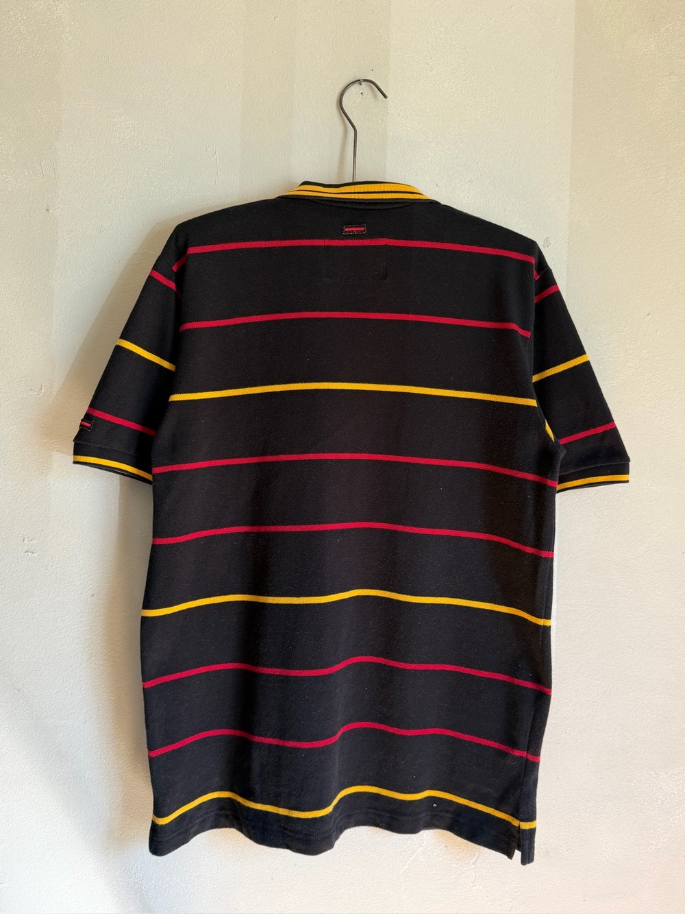 Vintage Y2K fubu  short sleeve striped polo
